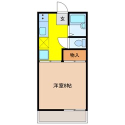 サンクレストみずのC棟の物件間取画像